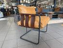 Toluca Chair With Brown Leather Accent CH 53007646