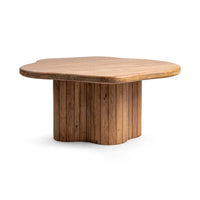 Classic Home Alvaro 65" Freeform Dining Table – Golden Wheat