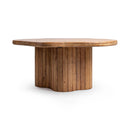 Classic Home Alvaro 65" Freeform Dining Table – Golden Wheat