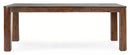 Nemi 84" Reclaimed Pine Dining Table – Rustic Brown
