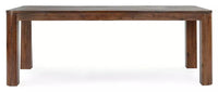 Nemi 84" Reclaimed Pine Dining Table – Rustic Brown