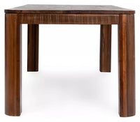 Nemi 84" Reclaimed Pine Dining Table – Rustic Brown