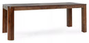 Nemi 84" Reclaimed Pine Dining Table – Rustic Brown