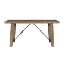 Classic Home Tuscany Console Table – Distressed Brown
