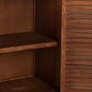 Jolen 81" Reclaimed Pine 6-Door Buffet – Distressed Brown