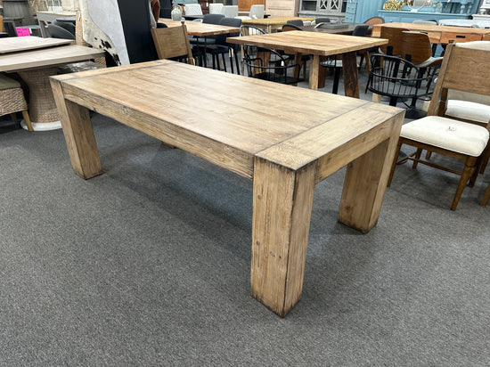 Maxwell 84” Rectangular Reclaimed Pine Dining Table