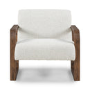 Lexington Accent Chair – Coastal Breeze & Ash Wood
