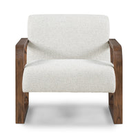 Lexington Accent Chair – Coastal Breeze & Ash Wood