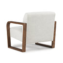 Lexington Accent Chair – Coastal Breeze & Ash Wood