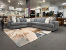 Ivy 3-Piece Sectional – Pewter