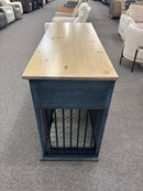 Feliz Three Drawer TV Console & Dog Crate