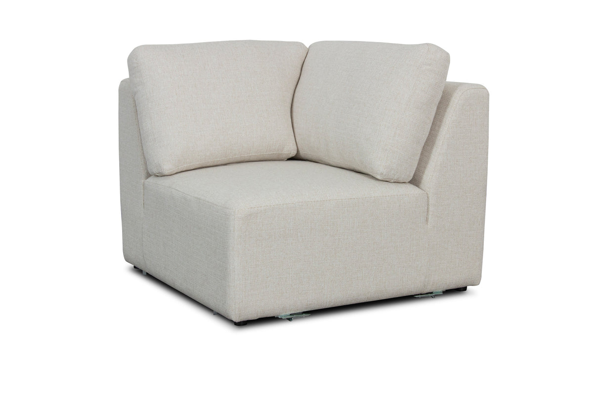 Asher 5-Piece Modular Sectional – Grenoble Pewter