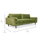 Finley Mid-Century Modern Sofa