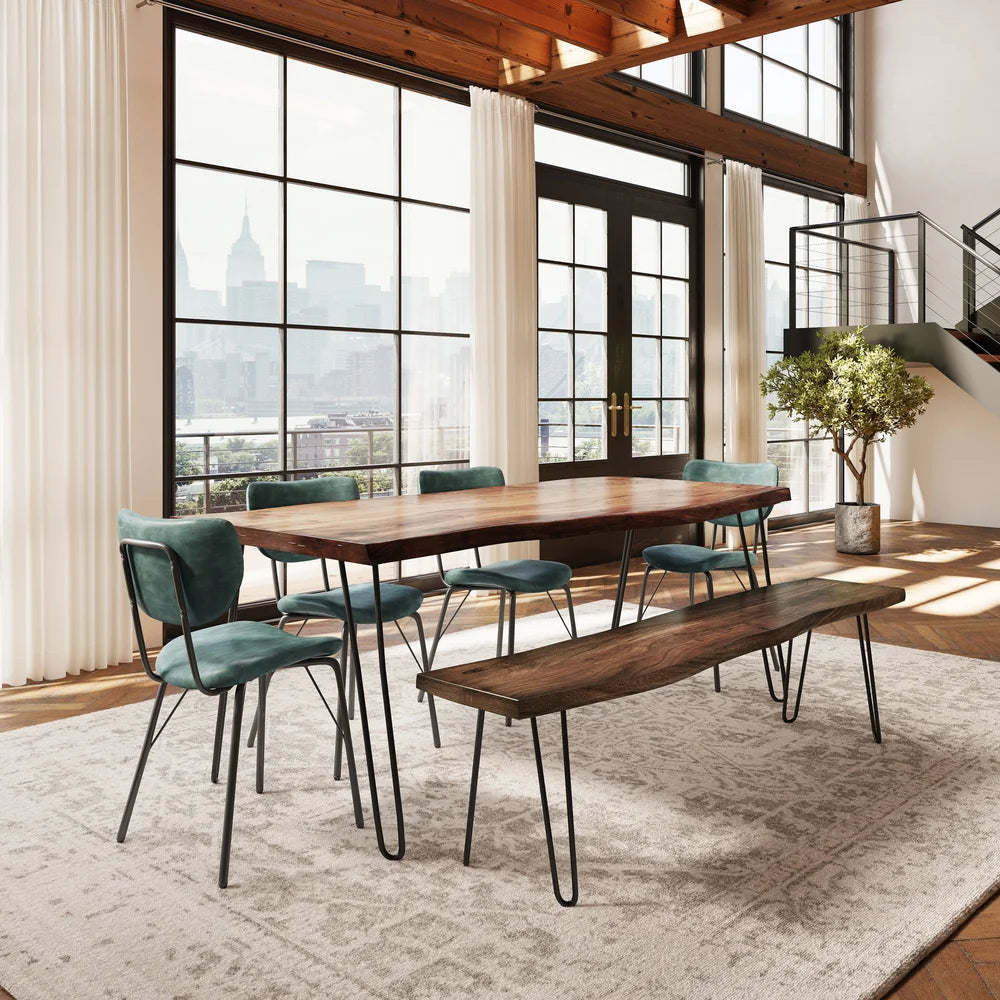Jofran Nature’s Edge 79" Live Edge Dining Table