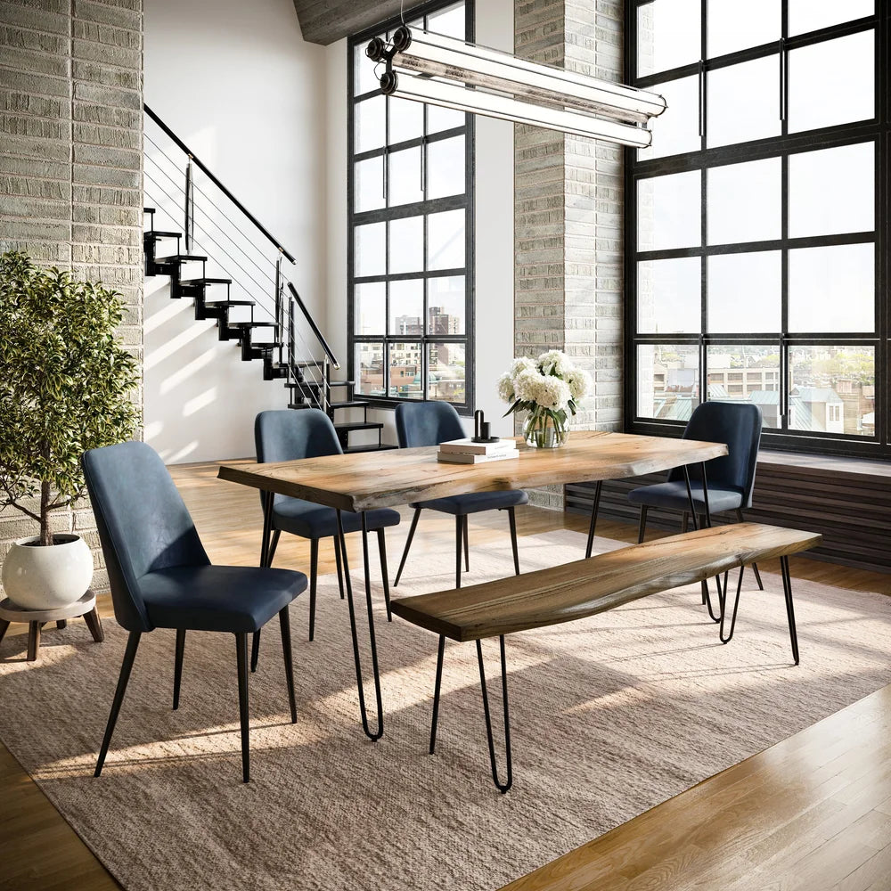 Jofran Nature’s Edge 79" Live Edge Dining Table