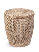 Bassett Mirror Caffey Round Woven End Table – Natural