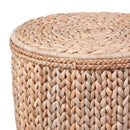 Bassett Mirror Caffey Round Woven End Table – Natural