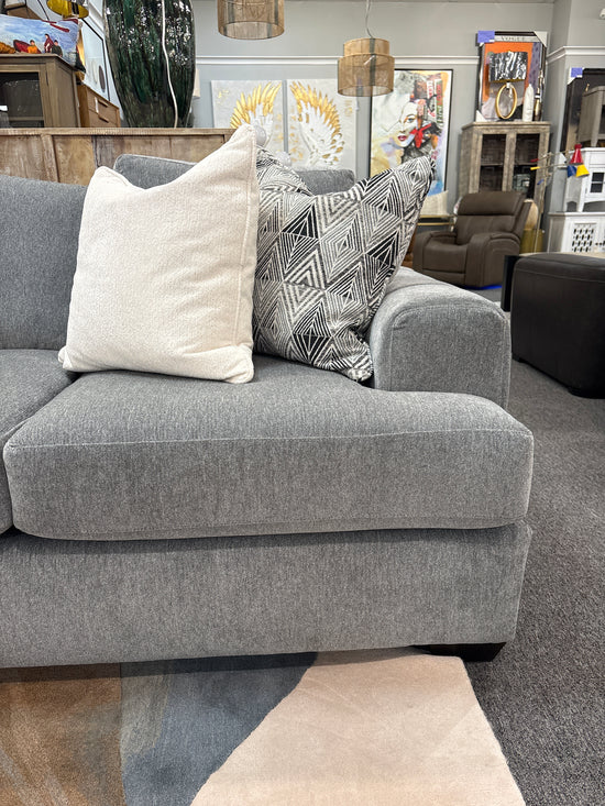 Ivy 3-Piece Sectional – Pewter