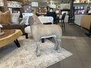 Vintage Style Sheep Relic – Wood & Fabric