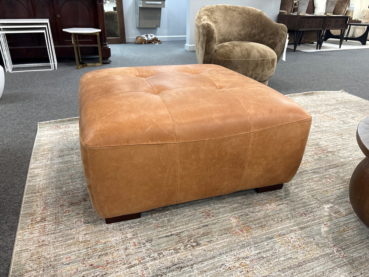Maverick Saddle Ottoman