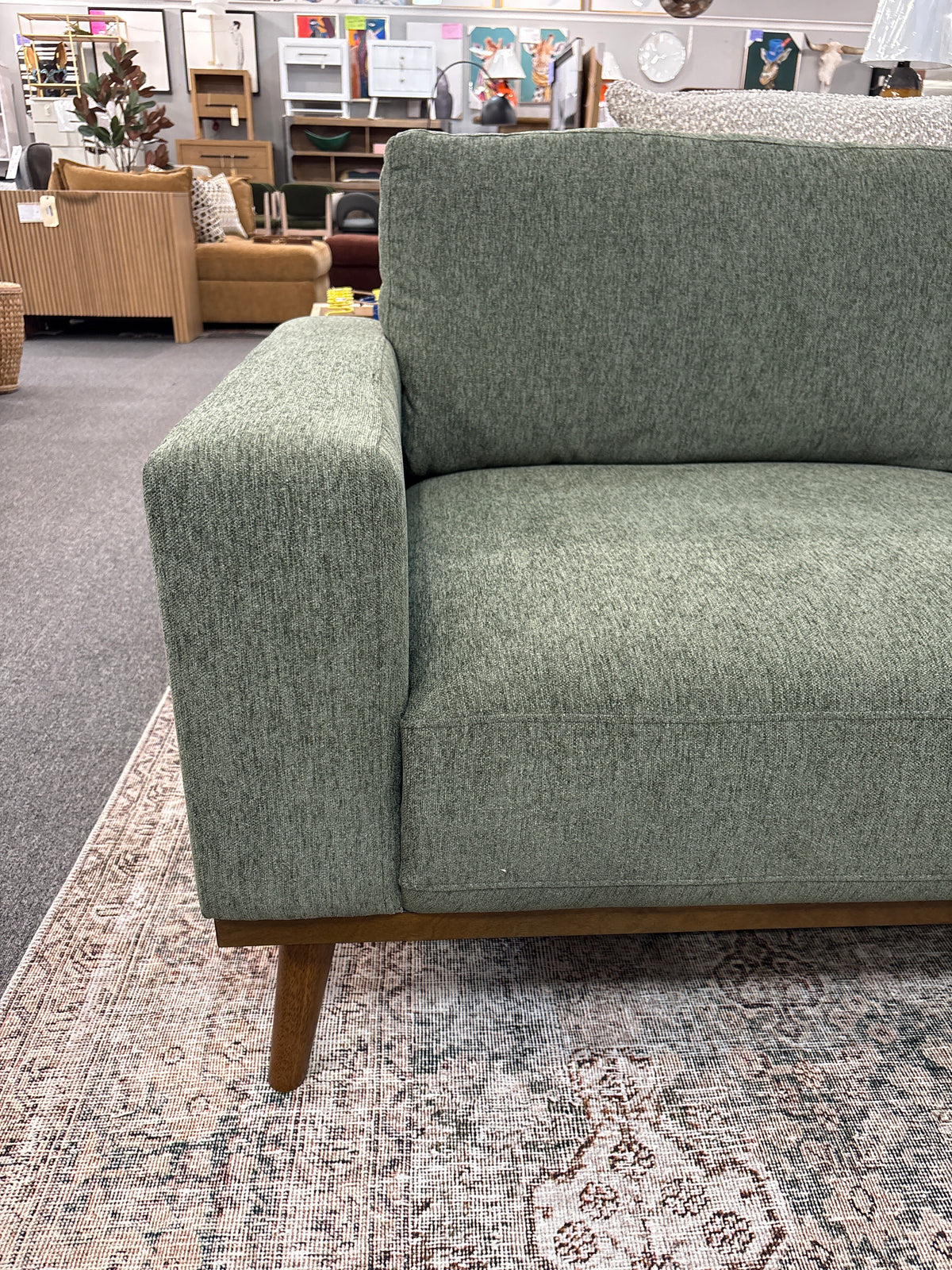 Heath Sofa In Olive U3594