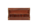 Wood Dominoes Set with Storage Box