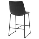 Vesta Faux Leather Counter Stools - Set of 2