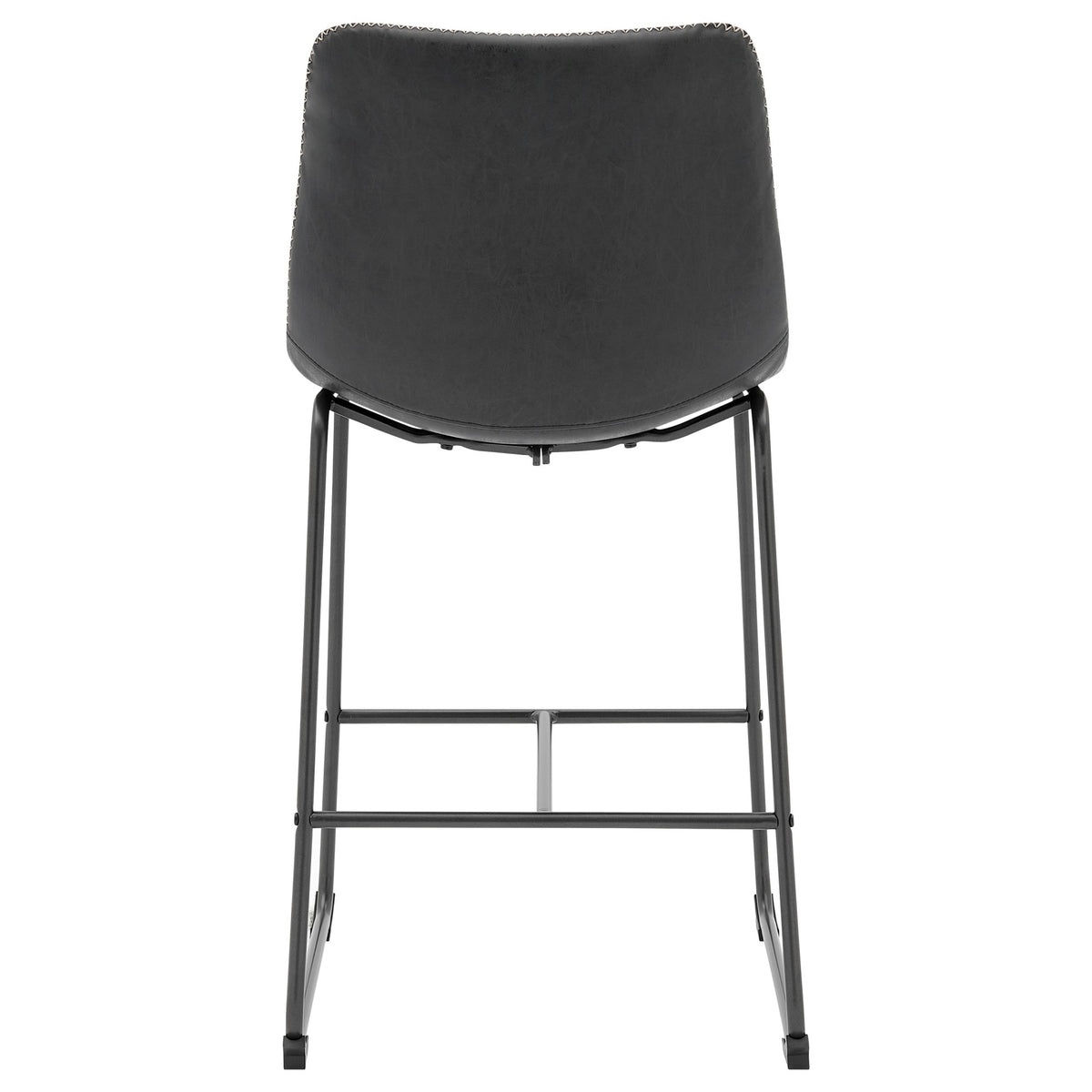 Vesta Faux Leather Counter Stools - Set of 2