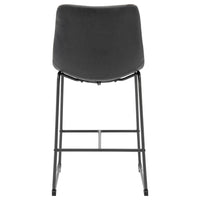 Vesta Faux Leather Counter Stools - Set of 2