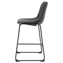 Vesta Faux Leather Counter Stools - Set of 2