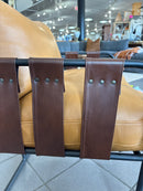 Toluca Chair With Brown Leather Accent CH 53007646