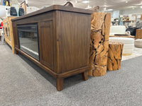 Oakcrest 2 Door Fireplace Cabinet