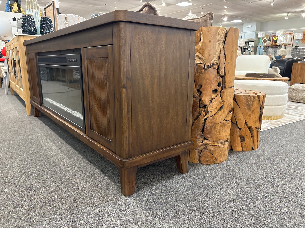 Oakcrest 2 Door Fireplace Cabinet