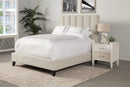 Avery Dune Upholstered Chenille Bed