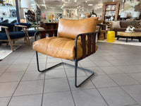 Toluca Chair With Brown Leather Accent CH 53007646