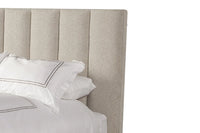 Avery Dune Upholstered Chenille Bed
