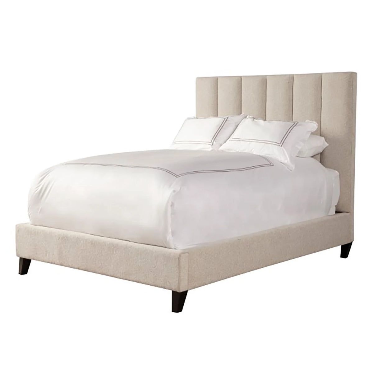 Avery Dune Upholstered Chenille Bed