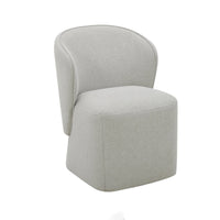 Art Deco-inspired Barrel Dining Chair Bongo Series