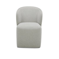 Art Deco-inspired Barrel Dining Chair Bongo Series