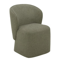 Art Deco-inspired Barrel Dining Chair Bongo Series