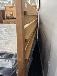 King Sumire Wood Panel Bed