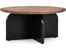 Penelope Round Mango Wood Coffee Table