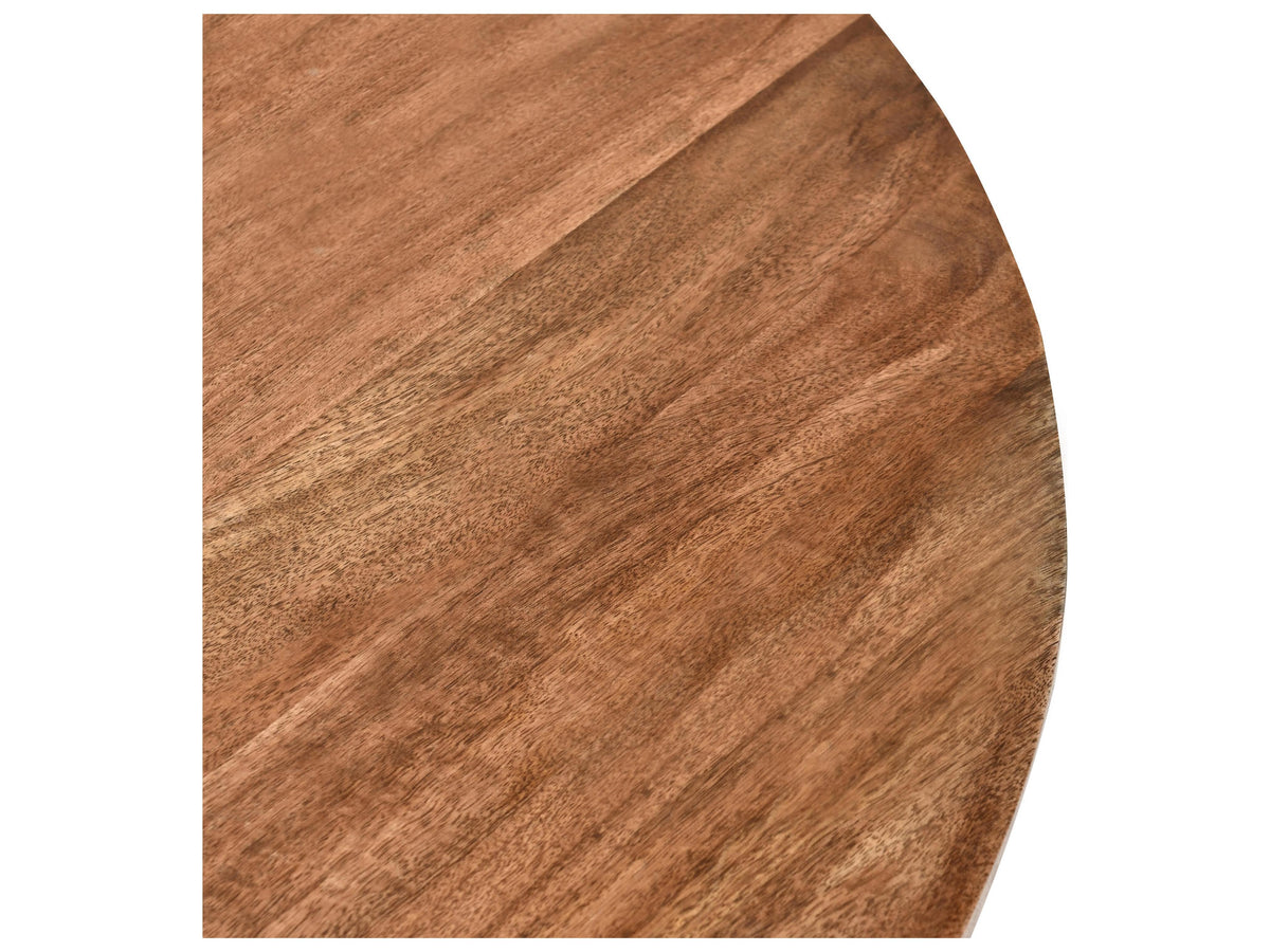 Penelope Round Mango Wood Coffee Table