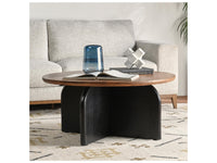 Penelope Round Mango Wood Coffee Table