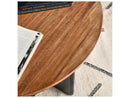 Penelope Round Mango Wood Coffee Table