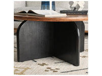 Penelope Round Mango Wood Coffee Table