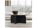 Penelope Round Mango Wood Coffee Table
