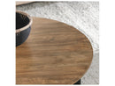 Penelope Round Mango Wood Coffee Table