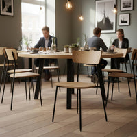 Natural Oak Dining Chair - Colton Series