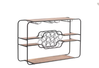 Crestview Collection Napa Wine Rack Console Table